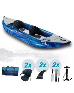 Spinera Duo 340 2 Person Kayak incl. Paddle and Pump