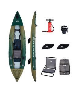 Aqua Marina Caliber 398 - Angling Kayak 1/2-person. (paddle excluded)