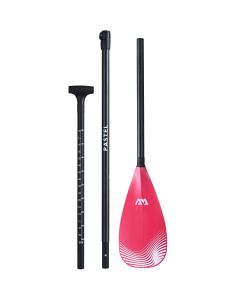 Aqua Marina PASTEL (Pink) Adjustable Fiberglass/Carbon iSUP Paddle (3 PCS)