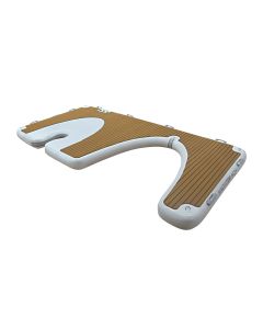 Yachtbeach Toy Dock 4.10 Premium Teak - 1x Jet Ski and 1x Foilboard, 4.10  x 2.05 m