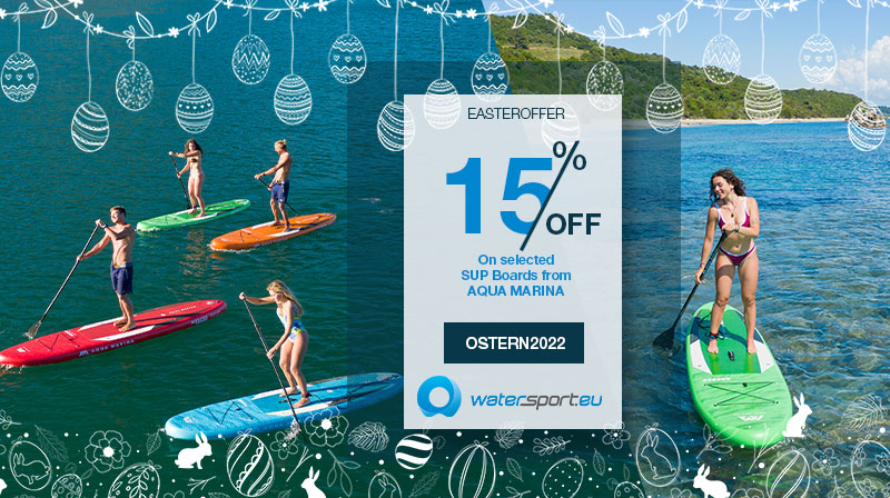 Easter bunnies watch out! Gift idea! A SUP in the Easter nest