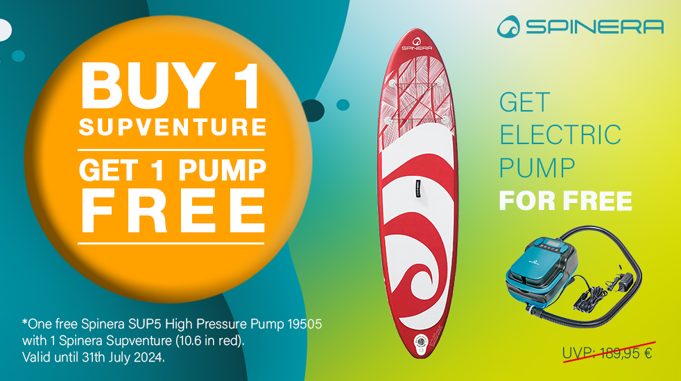 Buy SPINERA SUP + free pump 